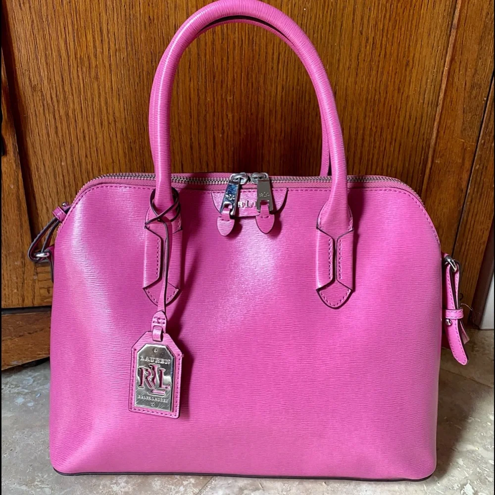 🆕 Lauren Ralph Lauren Tate Dome Satchel